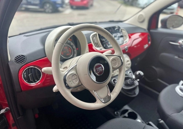 Fiat 500 cena 57900 przebieg: 500, rok produkcji 2023 z Tuliszków małe 121